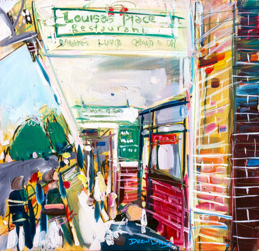 Louisas Place by Drew Davis — Canvas Print, 12×12 in