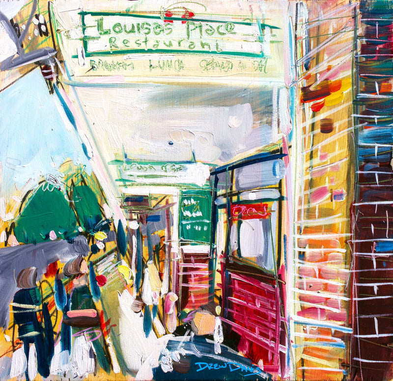 Louisas Place by Drew Davis — Canvas Print, 12×12 in