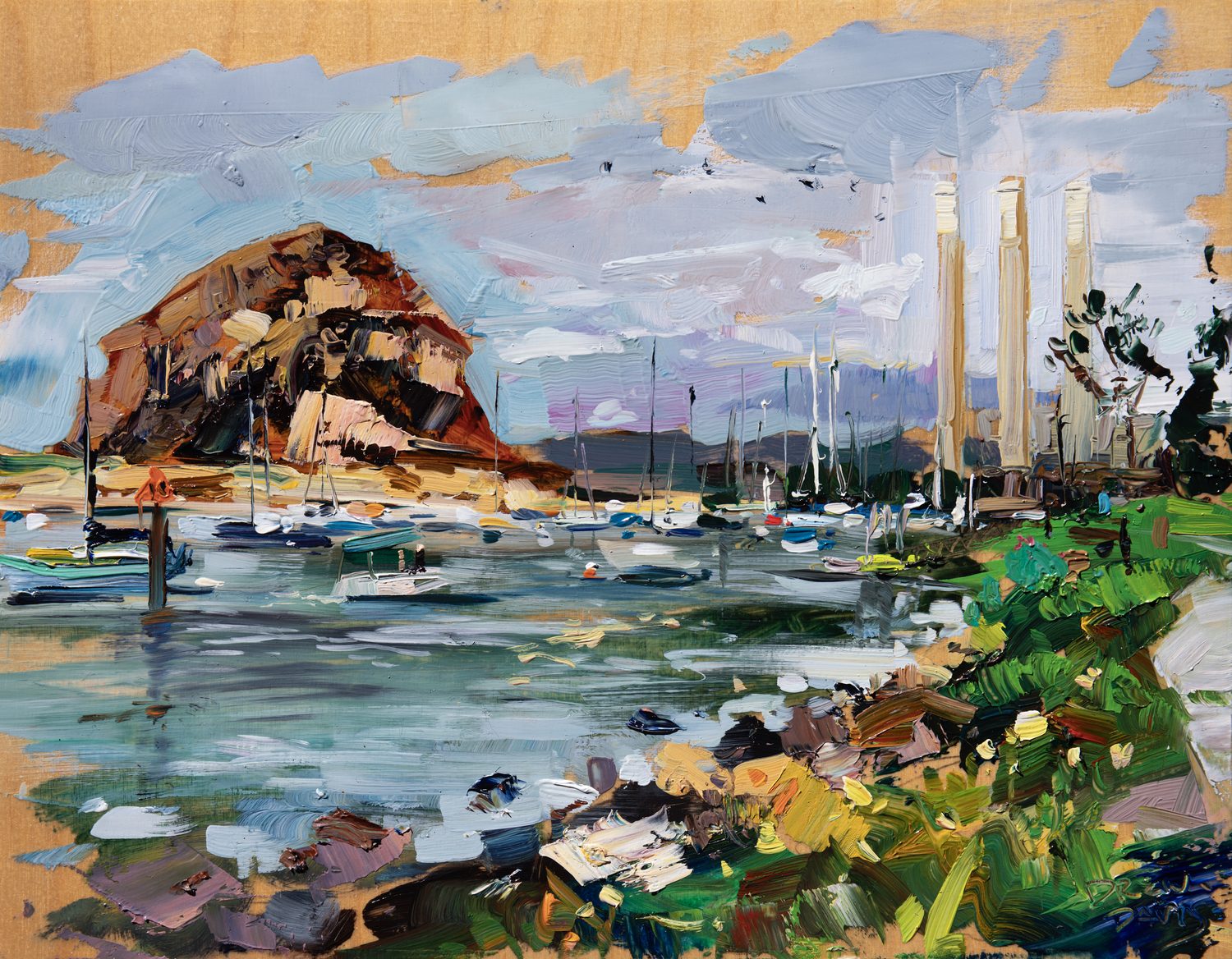 Love At The Rock by Drew Davis — Canvas Print, 33×42 in