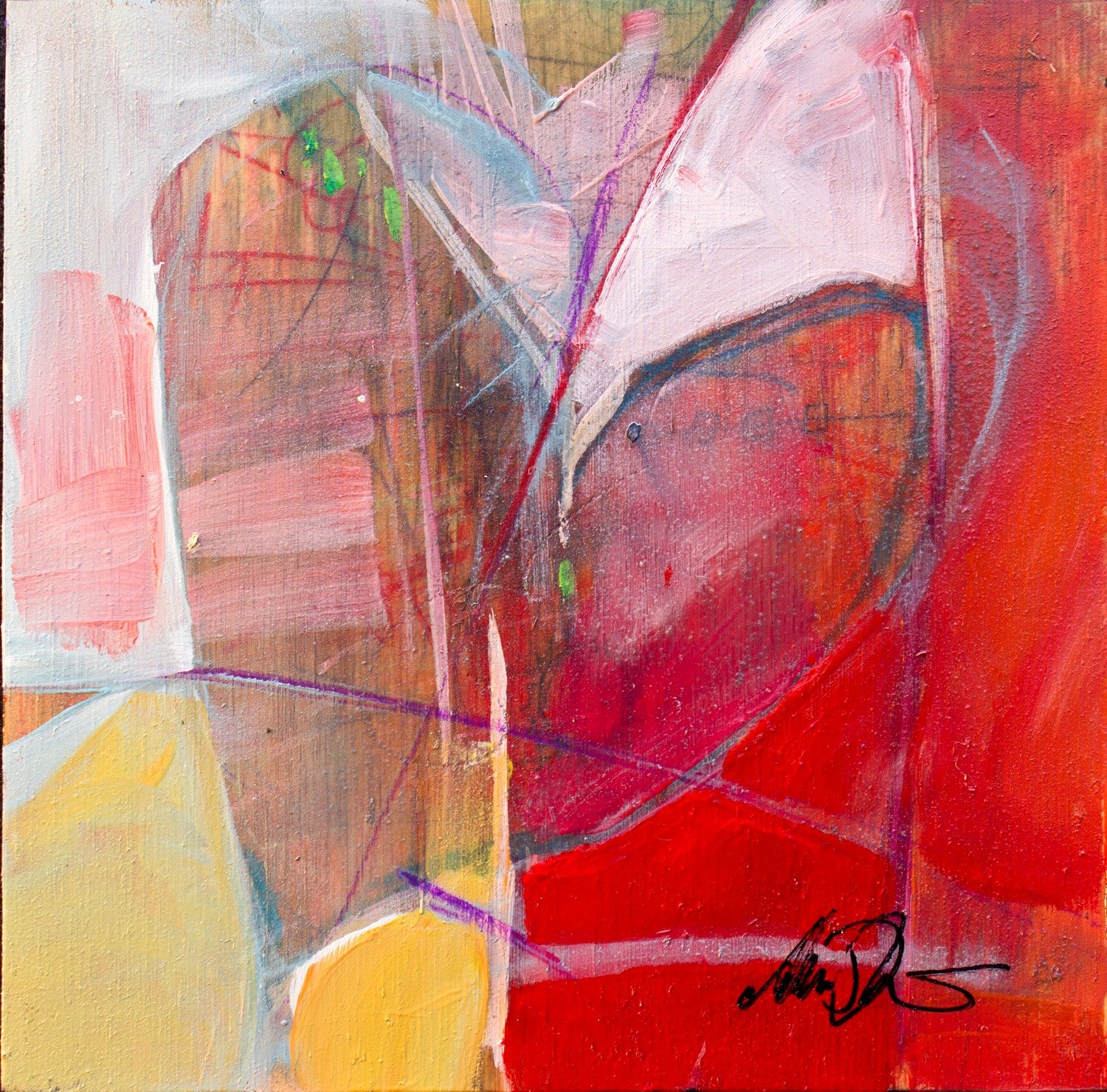 Love 2 Of 9 by Drew Davis — Canvas Print, 8×8 in