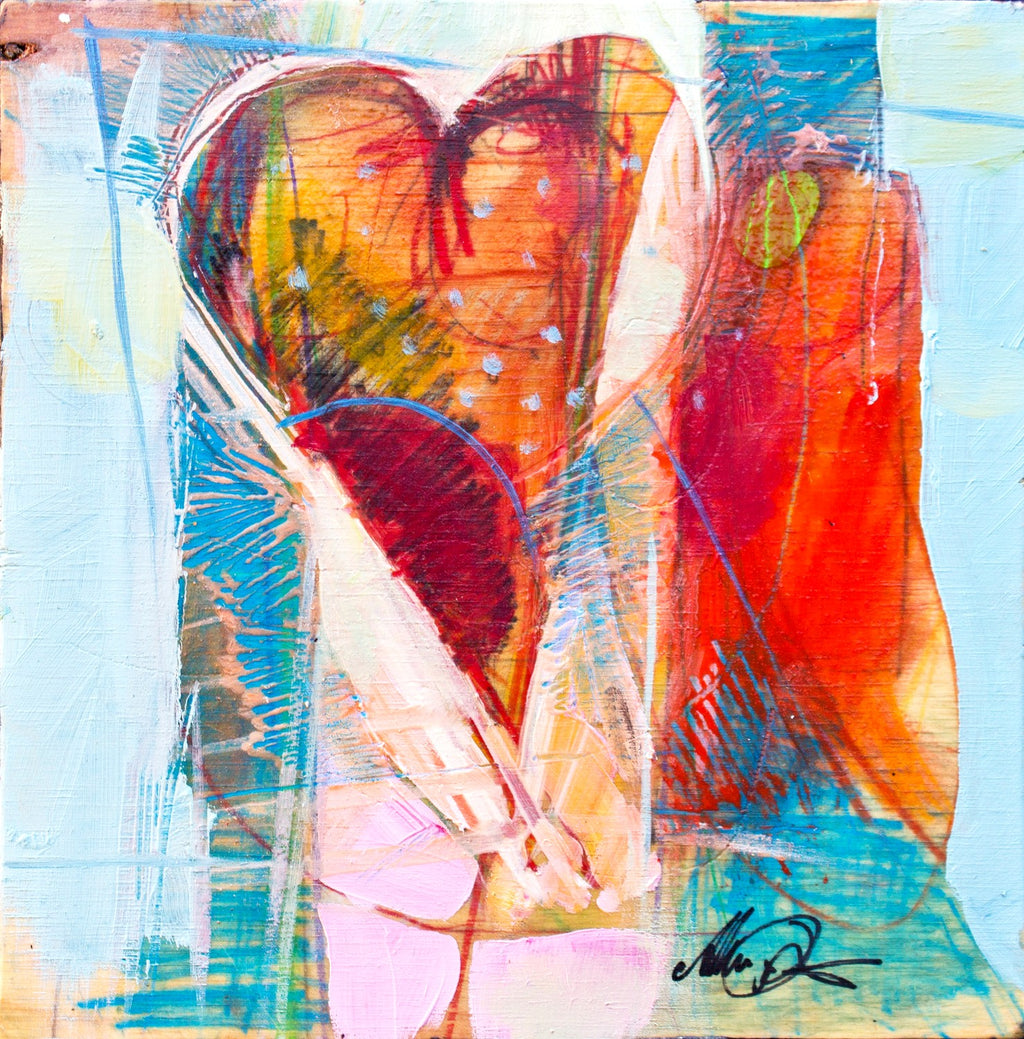 Love 3 Of 9 by Drew Davis — Canvas Print, 8×8 in