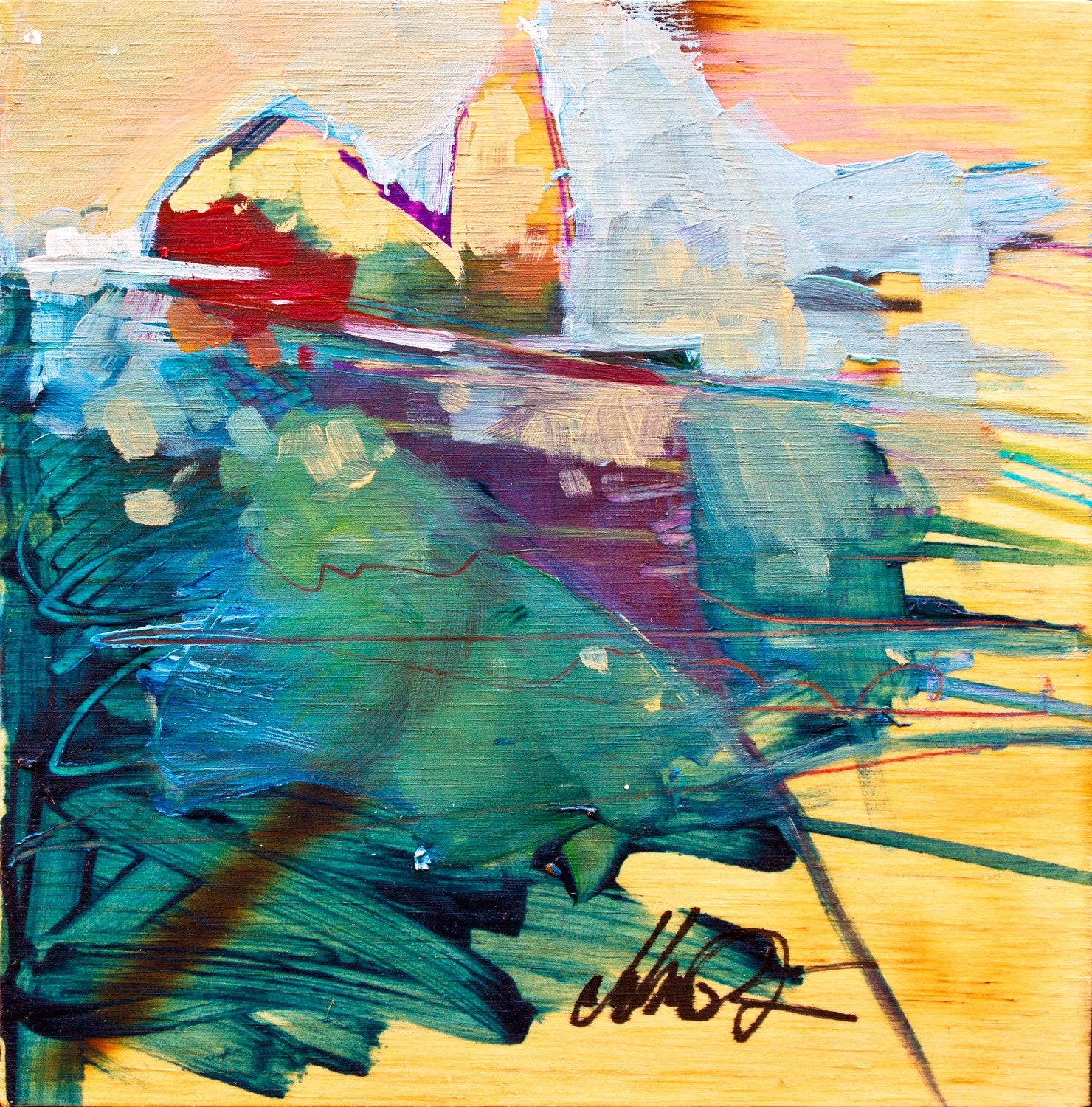 Love Endures by Drew Davis — Canvas Print, 8×8 in