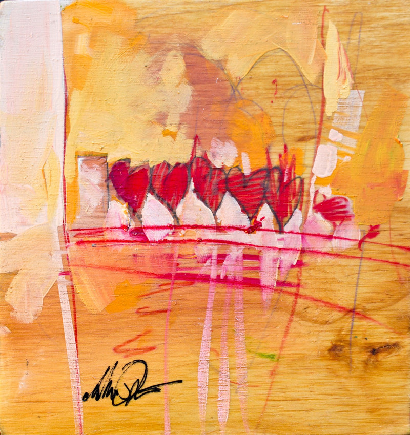 Love Is Kind by Drew Davis — Canvas Print, 8×8 in