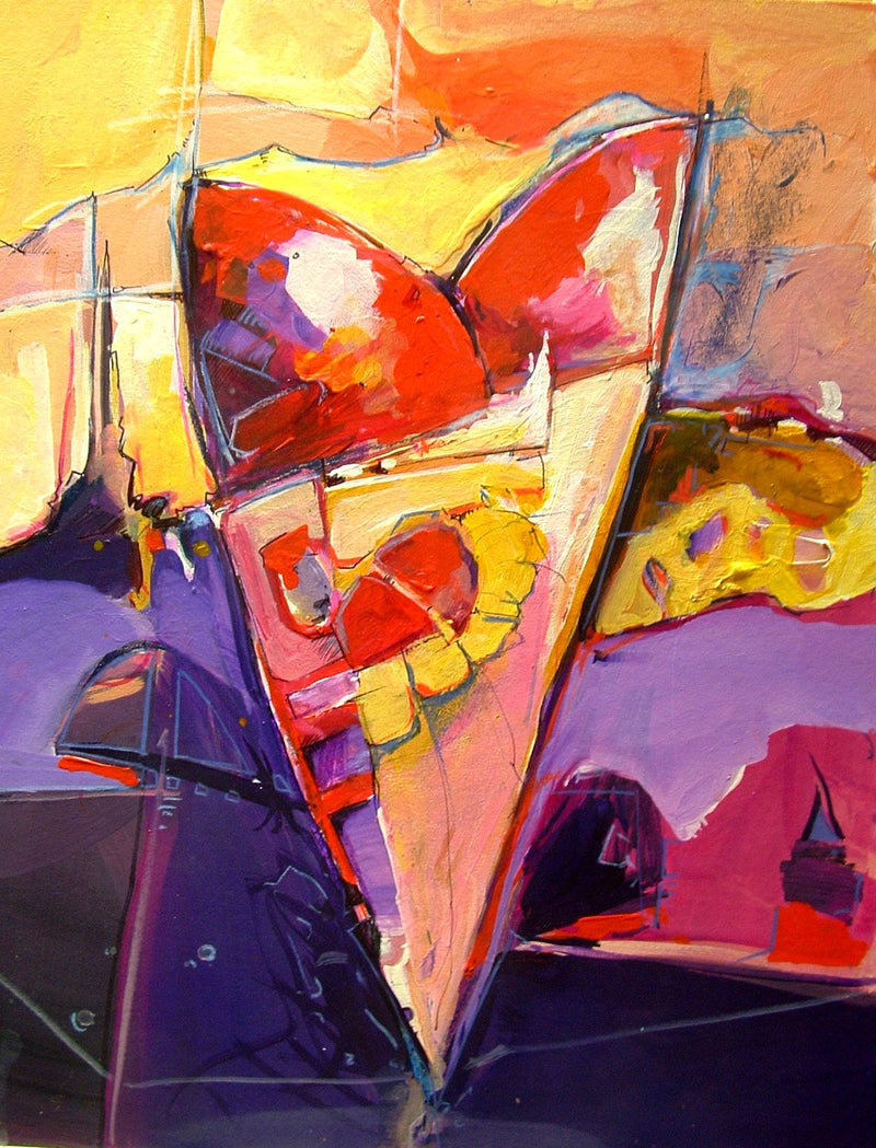 Machanical Heart by Drew Davis — Canvas Print, 11×14 in