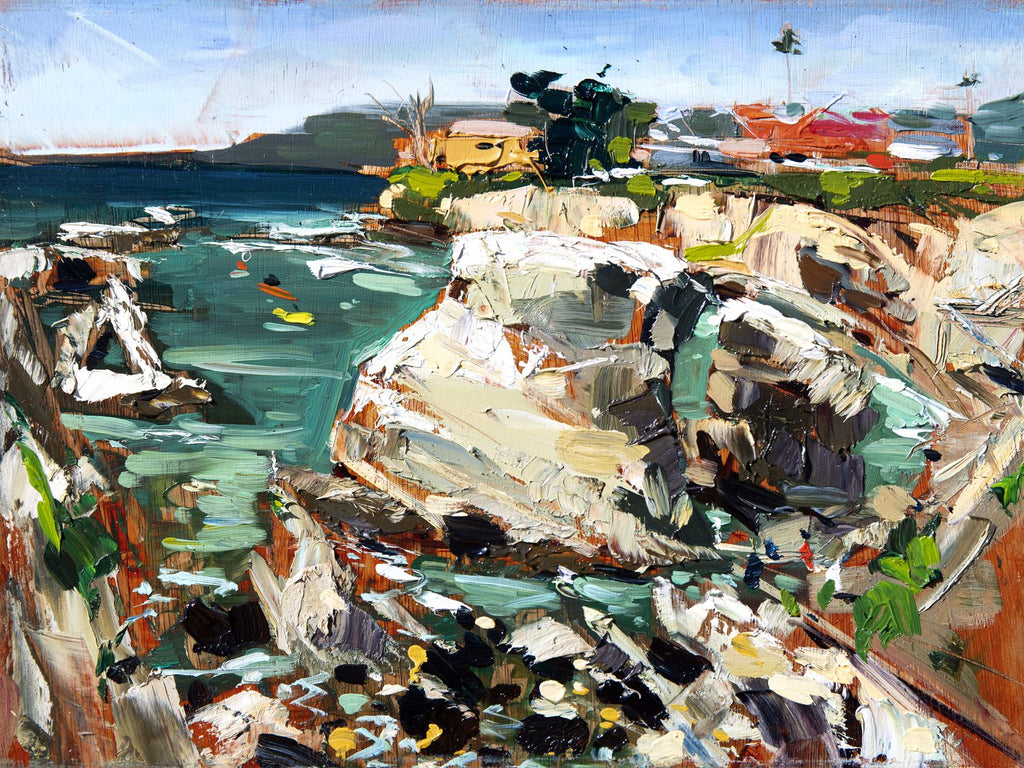 Margo Dodd Park View by Drew Davis — Canvas Print, 9×12 in