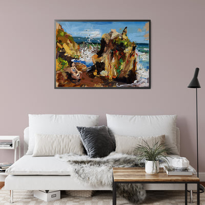 Meditation at Hearst Beach - View 2