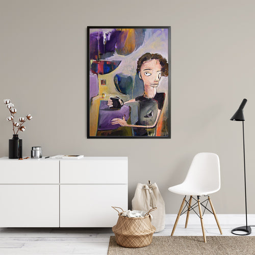 Mikey by Drew Davis — Canvas Print, 24×30 in