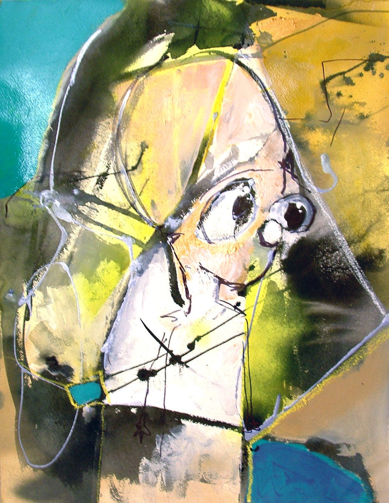 Milton The Kite Maker by Drew Davis — Canvas Print, 18×24 in