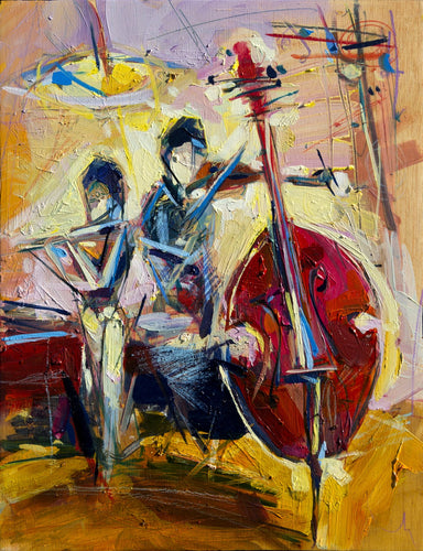 Mini Trio by Drew Davis — Canvas Print, 16×20 in