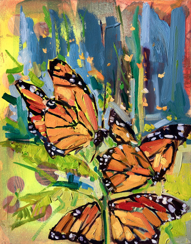 Monarch Butterflies | 11×14 | Original Available