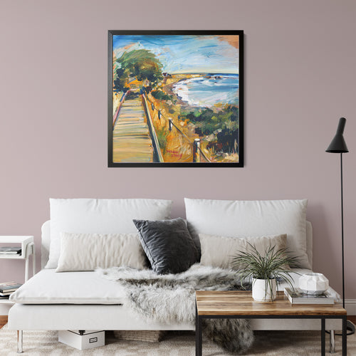 Moonstone 2 by Drew Davis — Canvas Print, 12×12 in