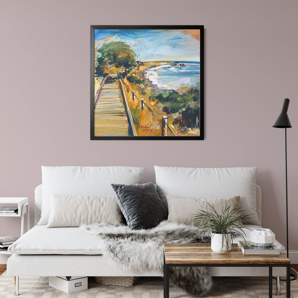 Moonstone 2 by Drew Davis — Canvas Print, 12×12 in