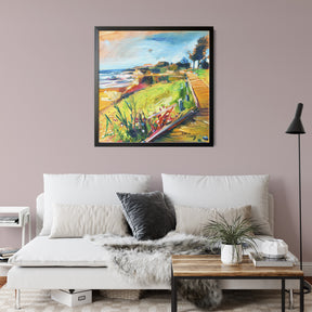 Moonstone 3 by Drew Davis — Canvas Print, 12×12 in