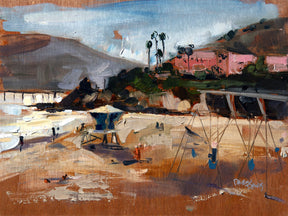 Muggy Day At Avila by Drew Davis — Canvas Print, 9×12 in