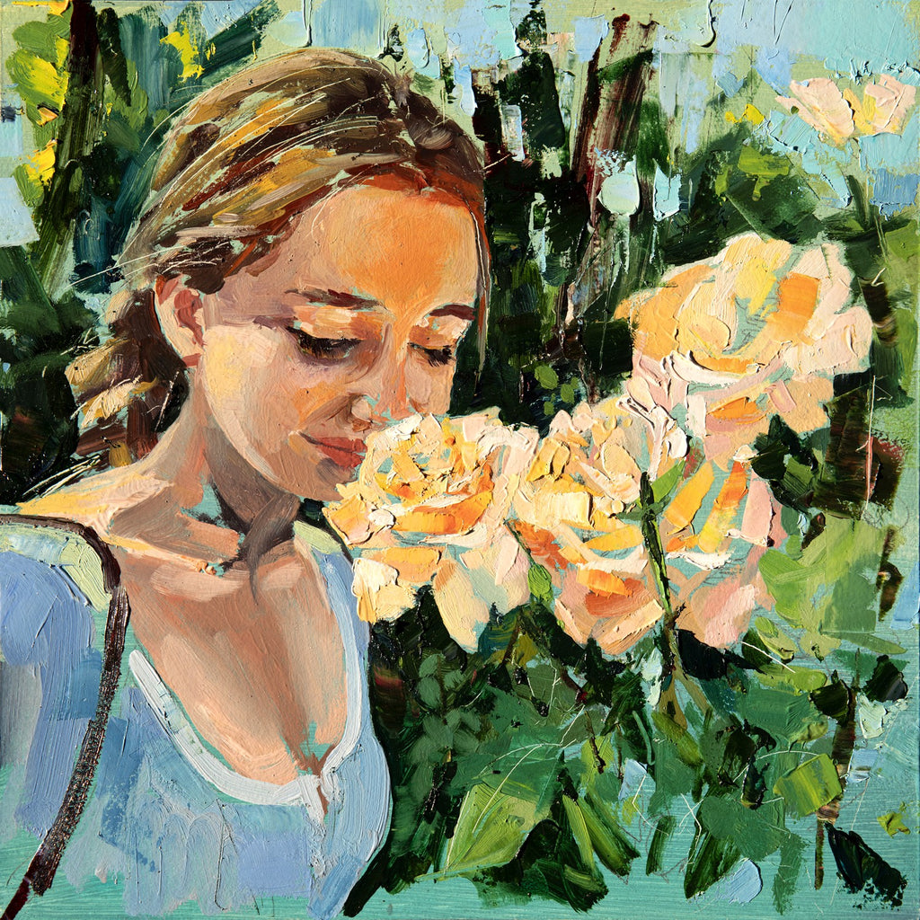 Nattie by Drew Davis — Canvas Print, 10×10 in