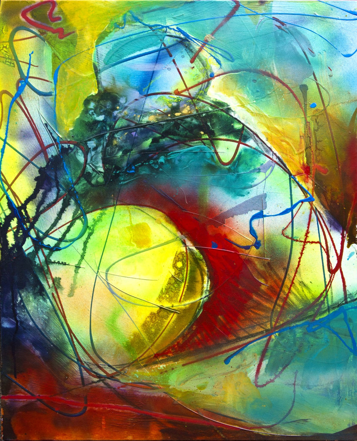 Nebula5 by Drew Davis — Canvas Print, 20×24 in