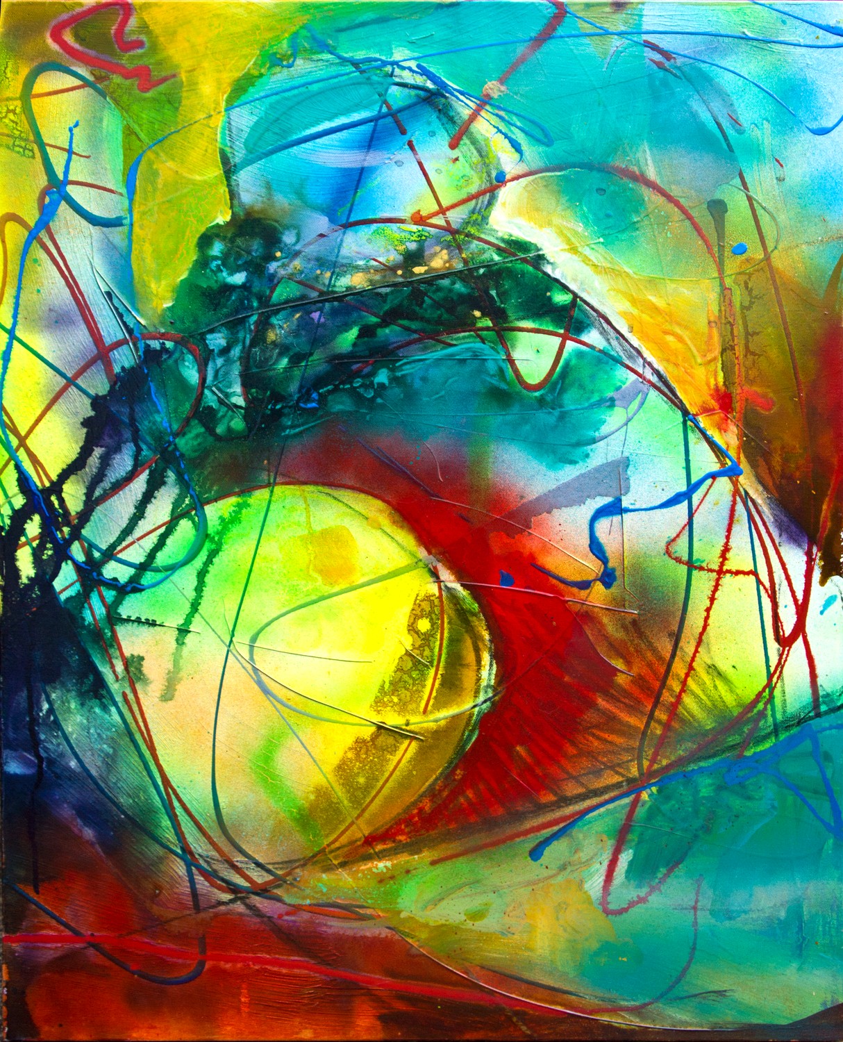 Nebula5 2 by Drew Davis — Canvas Print, 20×24 in