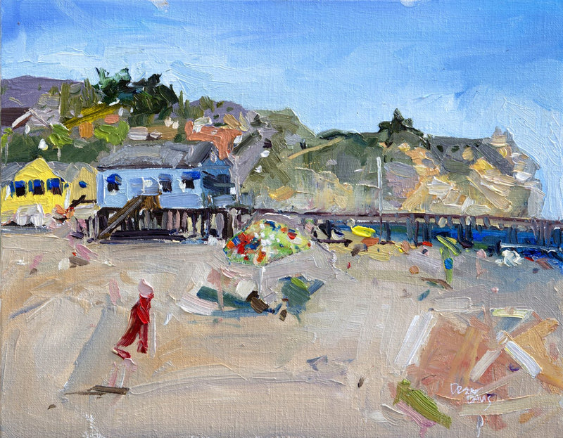 North Side Avila Beach by Drew Davis — Canvas Print, 11×14 in