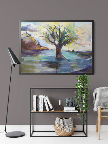 Olive Tree by Drew Davis — Canvas Print, 22×30 in