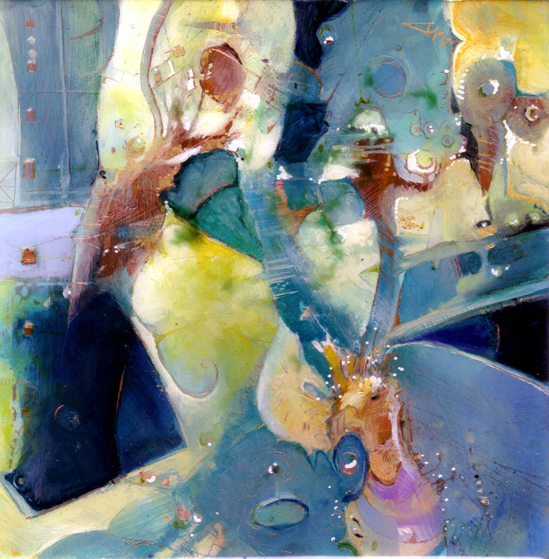 Outerworld by Drew Davis — Canvas Print, 8×8 in