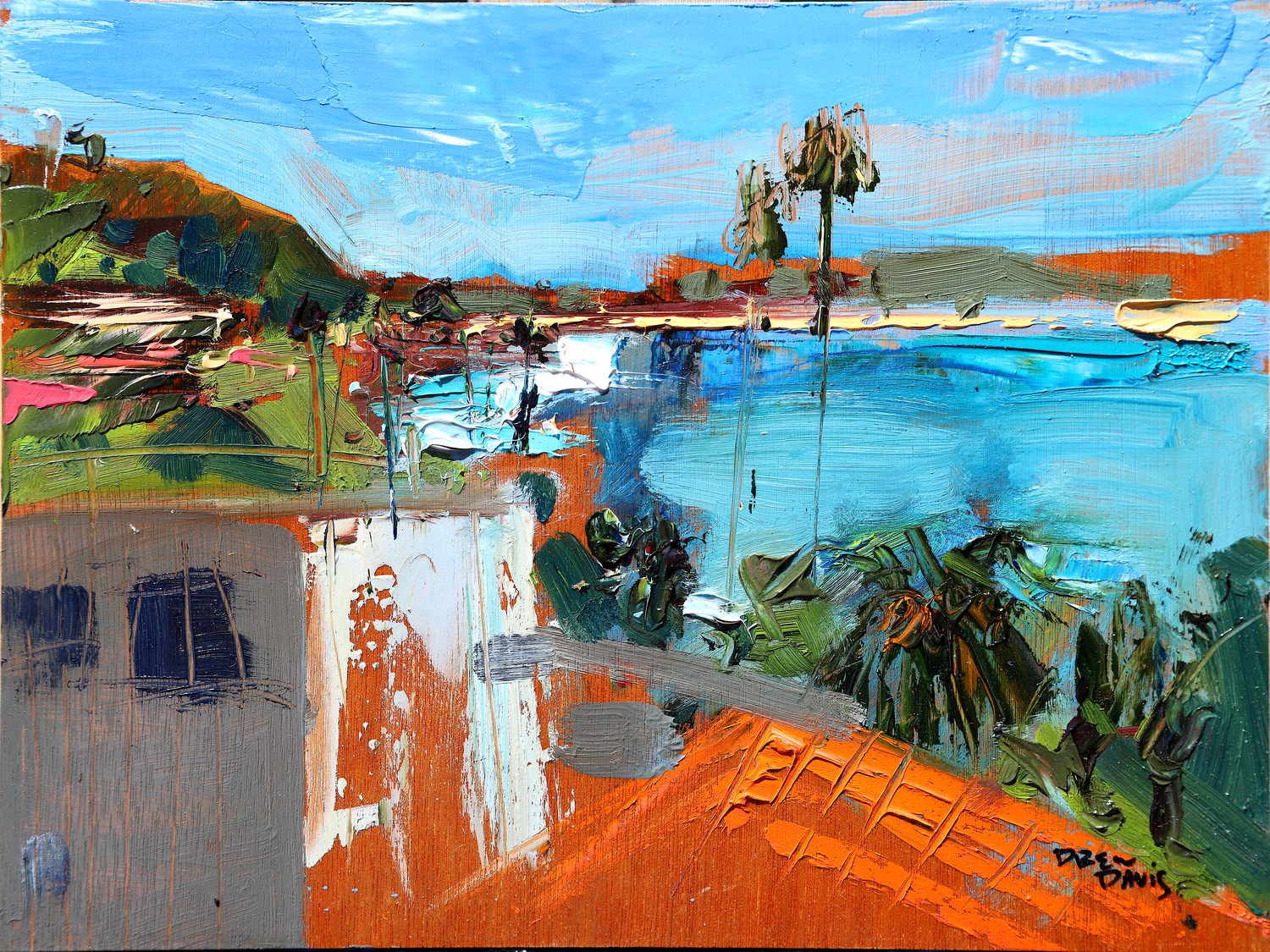 Overlooking Shell Beach - View 2