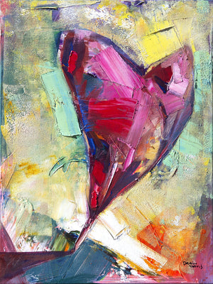 Paper Heart2 by Drew Davis — Canvas Print, 12×16 in