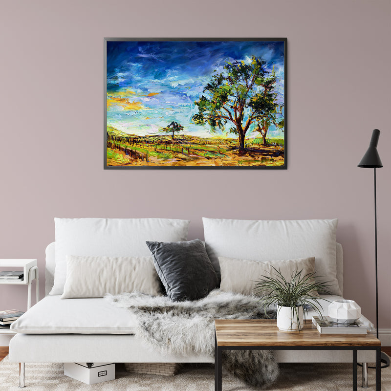 Paso Trees And Vines Glow | 24x36 | SOLD - Prints Available