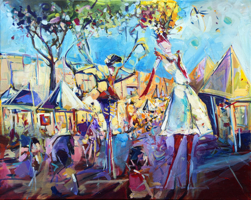 Paso Festival Of The Arts by Drew Davis — Canvas Print, 24×30 in