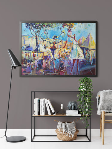 Paso Festival Of The Arts by Drew Davis — Canvas Print, 24×30 in