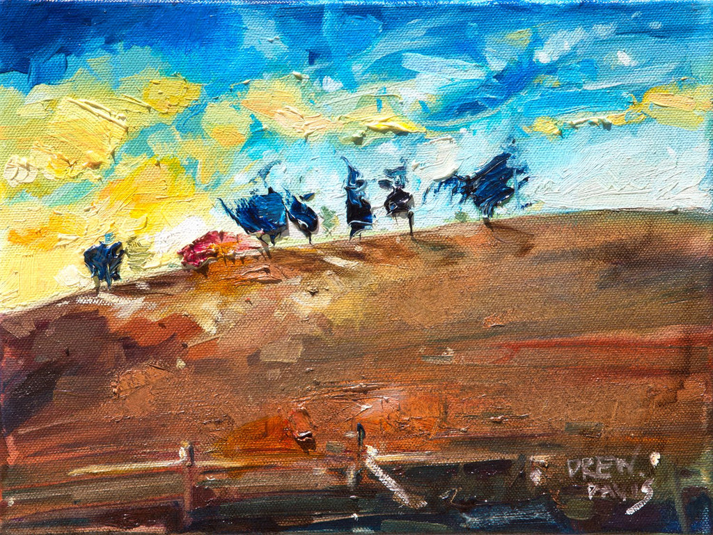 Pasohill by Drew Davis — Canvas Print, 9×12 in