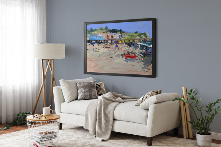 Perfect Avila Day by Drew Davis — Canvas Print, 16×20 in