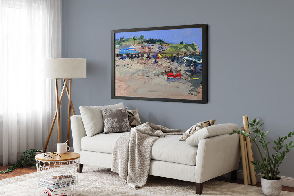 Perfect Avila Day by Drew Davis — Canvas Print, 16×20 in