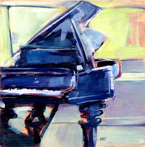 Piano by Drew Davis — Canvas Print, 8×8 in