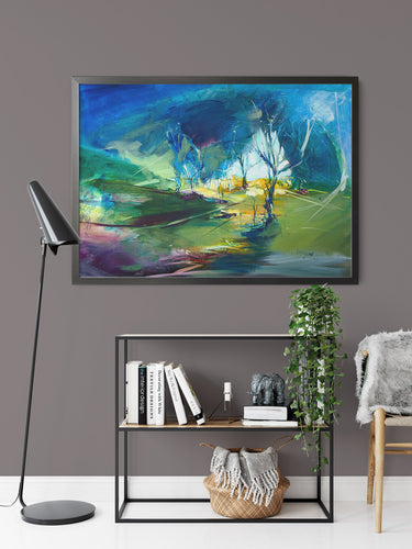 Piercing The Darkness 2 by Drew Davis — Canvas Print, 30×40 in