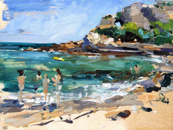 Pirates Cove by Drew Davis — Canvas Print, 9×12 in