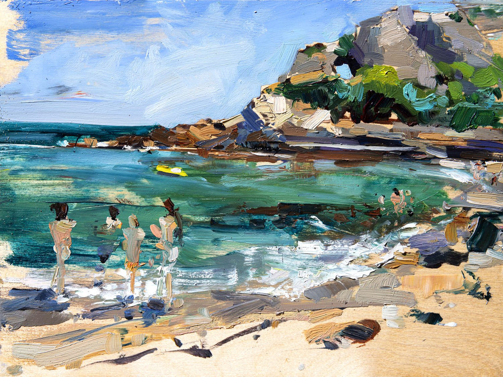 Pirates Cove by Drew Davis — Canvas Print, 9×12 in