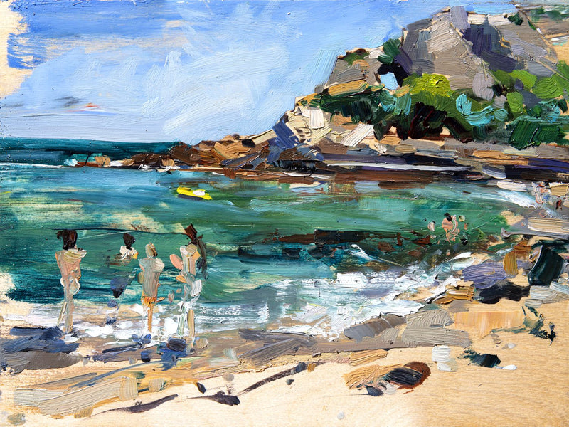 Pirates Cove by Drew Davis — Canvas Print, 9×12 in