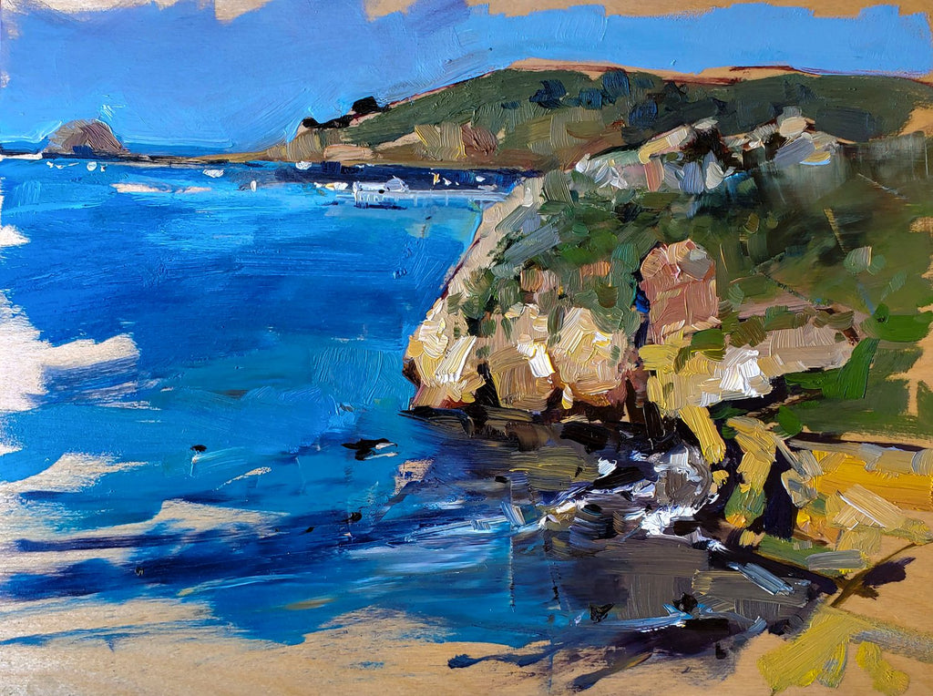 Pirates Overlook by Drew Davis — Canvas Print, 9×12 in