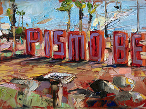 Pismo Be by Drew Davis — Canvas Print, 9×12 in