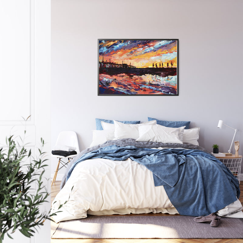 Pismo Beach Sunset by Drew Davis - Room View