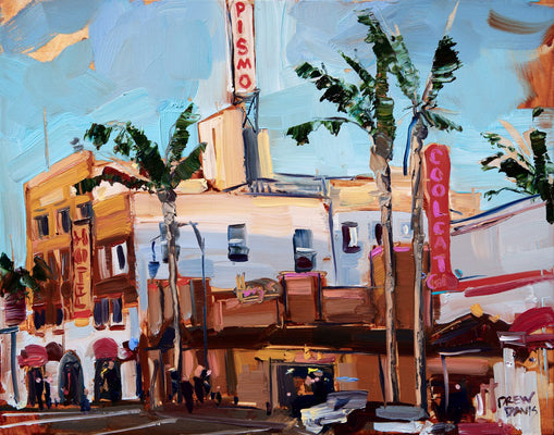 Pismo Cool Cat by Drew Davis — Canvas Print, 11×14 in