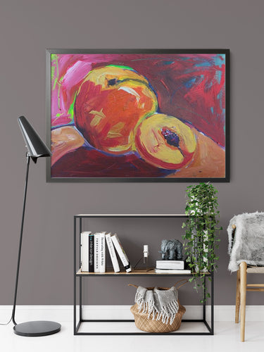 Pleasentlypeaches by Drew Davis — Canvas Print, 8×10 in