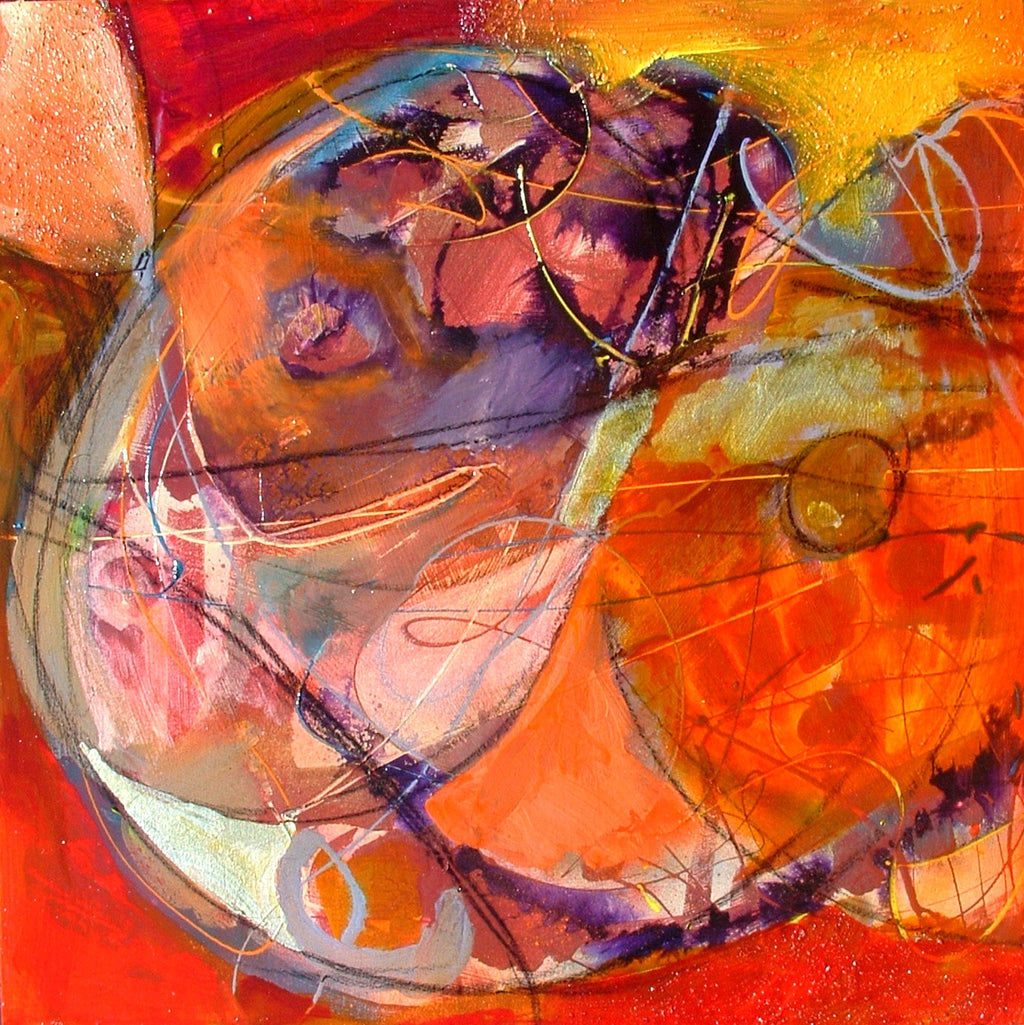 Pleutonium Salsa 1 by Drew Davis — Canvas Print, 20×20 in