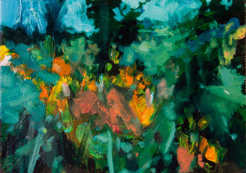 Poppy Field by Drew Davis — Canvas Print, 5×7 in