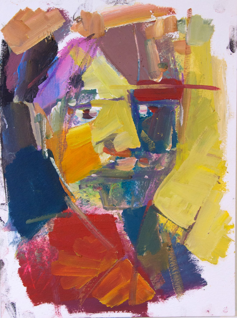 Portrait by Drew Davis — Canvas Print, 9×12 in