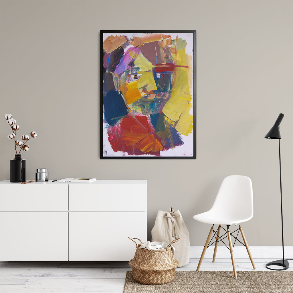 Portrait by Drew Davis — Canvas Print, 9×12 in