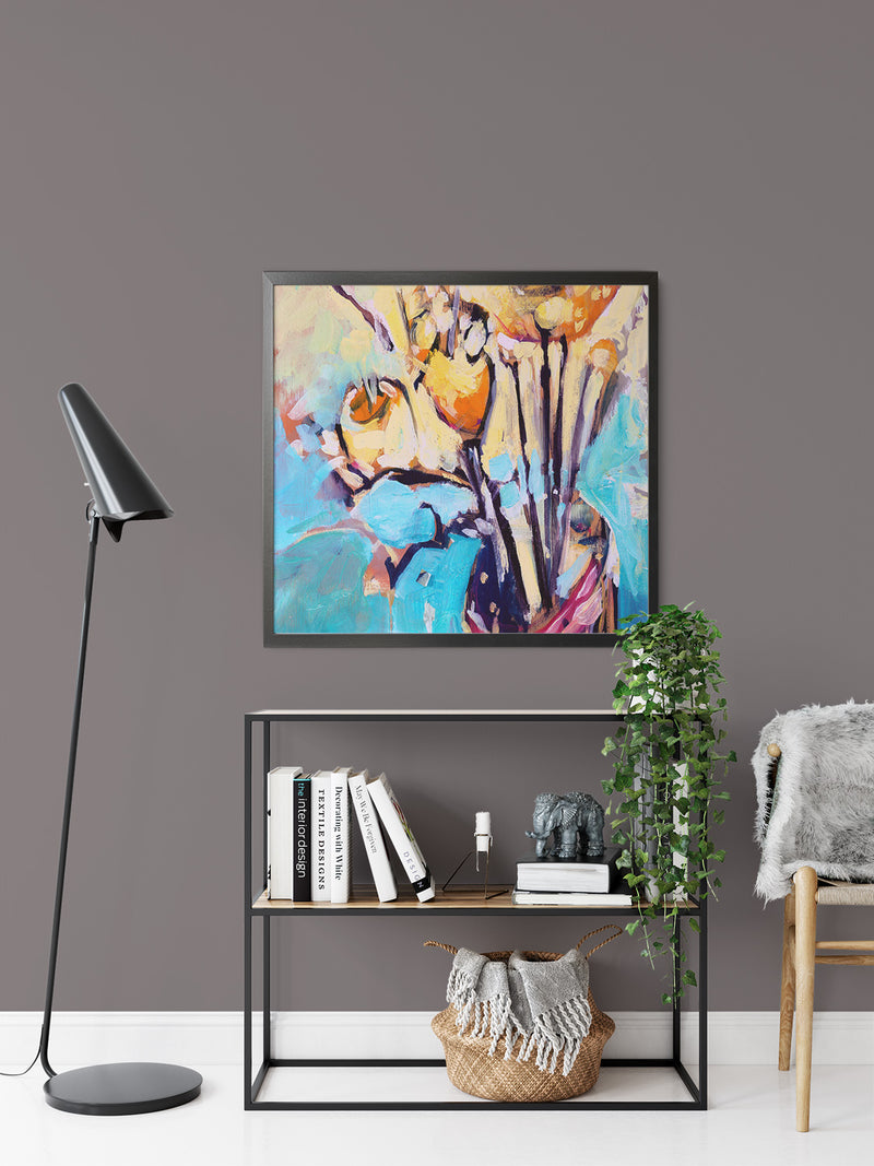 Poppies in a jar - View 2