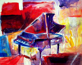 Purple Piano - View 2