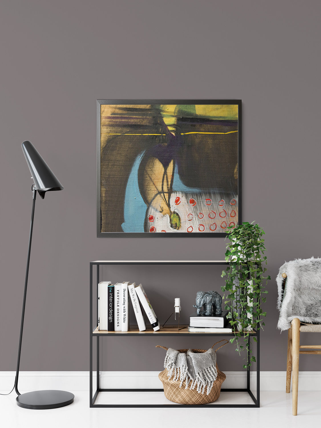 Rabit by Drew Davis — Canvas Print, 8×8 in