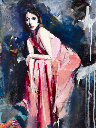 Rebecca by Drew Davis — Canvas Print, 18×24 in